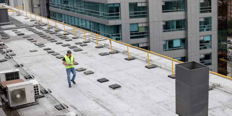 Commercial Roof Inspection in Mesquite, Texas