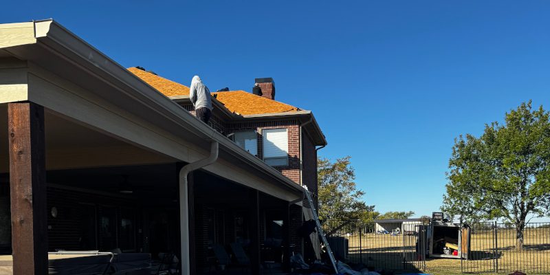 Seamless Gutters in Mesquite, Texas
