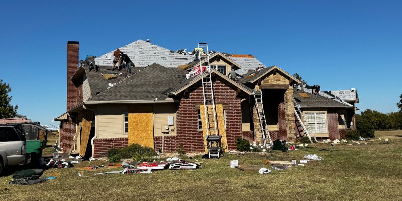 New Roof Installation in Mesquite, Texas